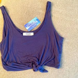 Crop top tank top